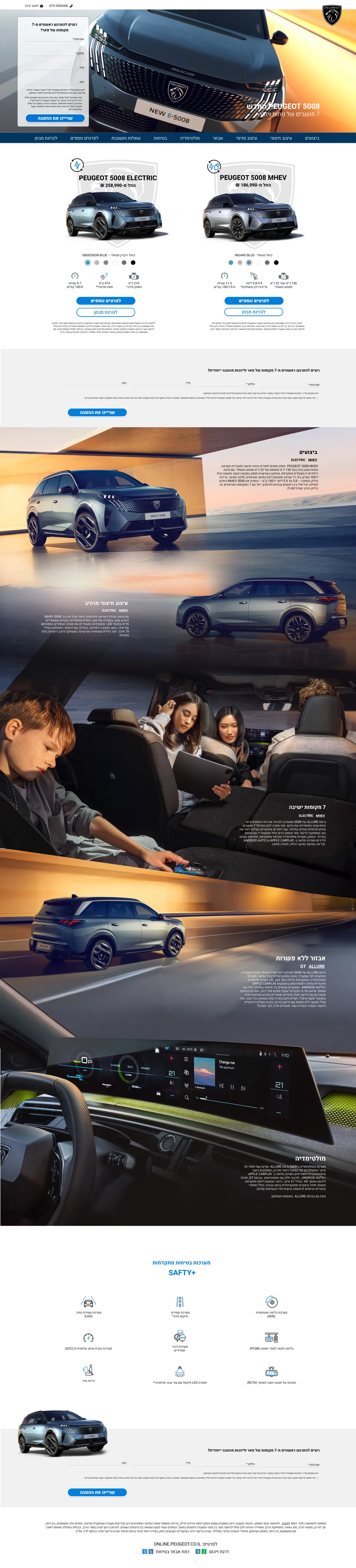 איפיון, UI/UX, PEUGET 3008, תמונה 148